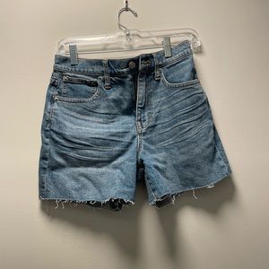 Blue denim jeans no hem